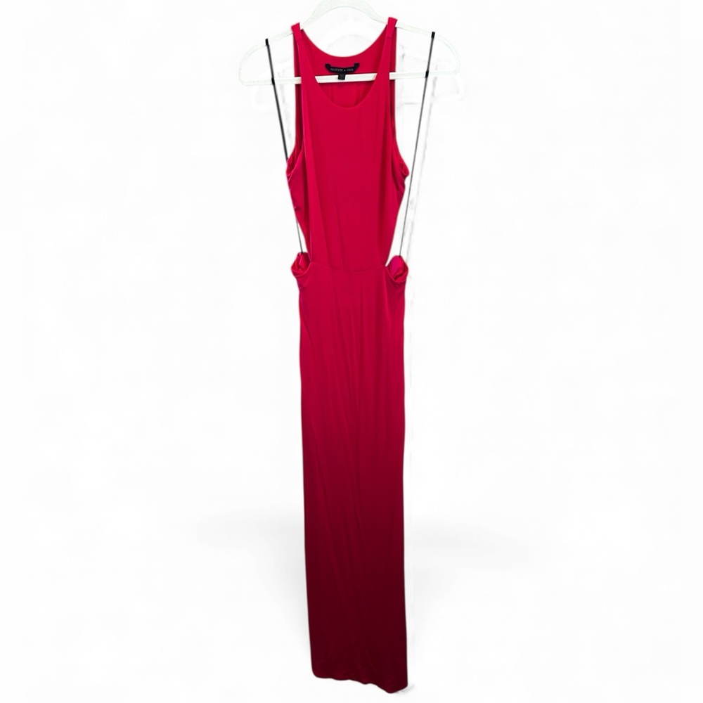 Felicity & Coco Vibrant Pink Backless Dress